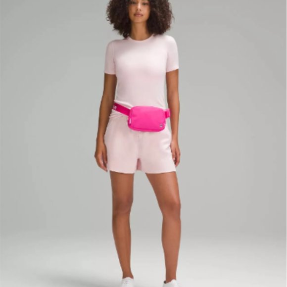 NWT Sonic Pink White Wordmark lululemon Everywhere Belt Bag - Picture 11 of 11